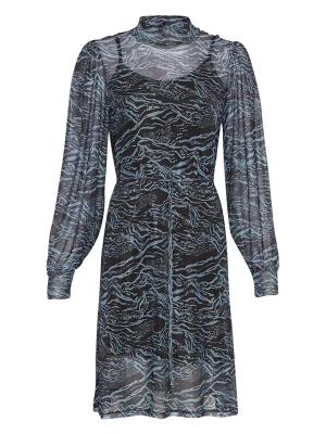 MOSS COPENHAGEN Sukienka "Illenora" w kolorze ciemnoszarym rozmiar: L