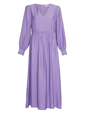MOSS COPENHAGEN Sukienka "Ingelina Ladonna" w kolorze fioletowym rozmiar: M