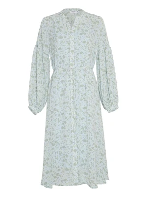 MOSS COPENHAGEN Sukienka "Jasia Rikkelie" w kolorze błękitno-zielonym rozmiar: S