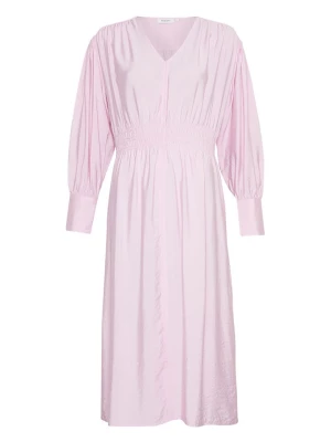 MOSS COPENHAGEN Sukienka "Karrie Ladonna" w kolorze jasnoróżowym rozmiar: L