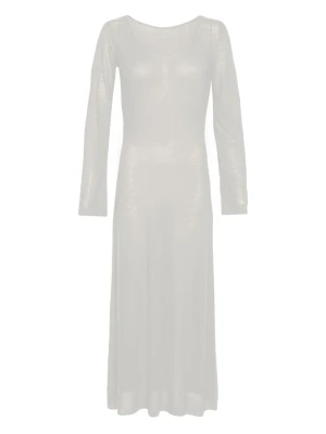 MOSS COPENHAGEN Sukienka "Kobra" w kolorze białym rozmiar: L/XL