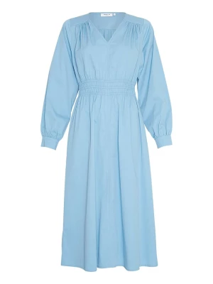 MOSS COPENHAGEN Sukienka "Leonita" w kolorze błękitnym rozmiar: S