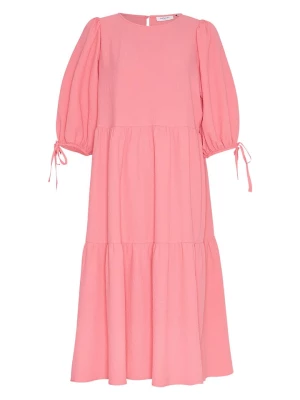 MOSS COPENHAGEN Sukienka "Lineke" w kolorze jasnoróżowym rozmiar: L