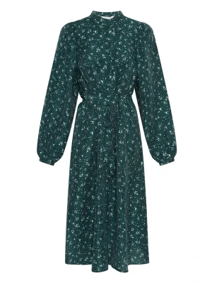 MOSS COPENHAGEN Sukienka "Lorena Aurianna" w kolorze ciemnozielonym rozmiar: S