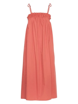 MOSS COPENHAGEN Sukienka "Lynella Cenilla" w kolorze łososiowym rozmiar: L