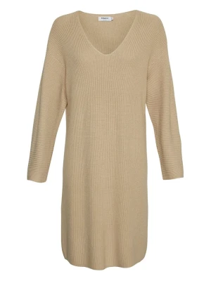 MOSS COPENHAGEN Sukienka "Marthea Rachelle" w kolorze beżowym rozmiar: XS/S