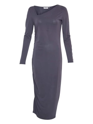 MOSS COPENHAGEN Sukienka "Ovisa Fenya" w kolorze antracytowym rozmiar: L/XL