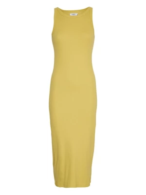 MOSS COPENHAGEN Sukienka "Rasmia" w kolorze żółtym rozmiar: S