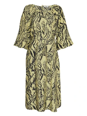 MOSS COPENHAGEN Sukienka "Theresia Taila" w kolorze zielonym rozmiar: M/L