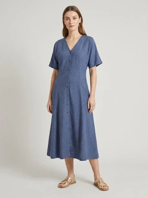 MOSS COPENHAGEN Sukienka "Viana" w kolorze niebieskim rozmiar: M