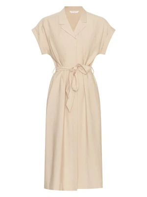 MOSS COPENHAGEN Sukienka w kolorze beżowym rozmiar: XS