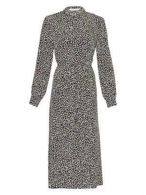 MOSS COPENHAGEN Sukienka w kolorze czarno-białym rozmiar: XS