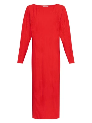 MOSS COPENHAGEN Sukienka w kolorze czerwonym rozmiar: XS/S