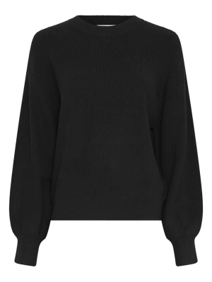 MOSS COPENHAGEN Sweter "Acentia Rachelle" w kolorze czarnym rozmiar: L / XL