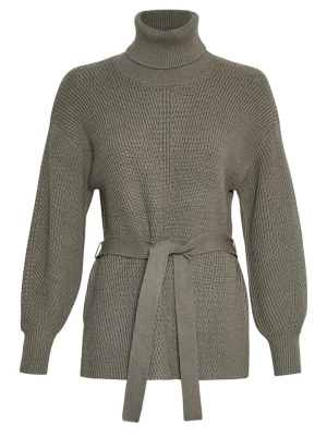 MOSS COPENHAGEN Sweter "Amari Rachelle" w kolorze khaki rozmiar: L/XL