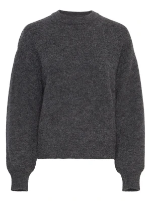 MOSS COPENHAGEN Sweter "Annamaja" w kolorze szarym rozmiar: L / XL