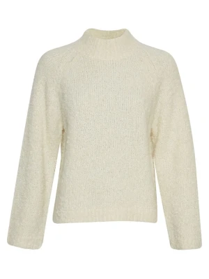 MOSS COPENHAGEN Sweter "Dunya" w kolorze kremowym rozmiar: XS/S