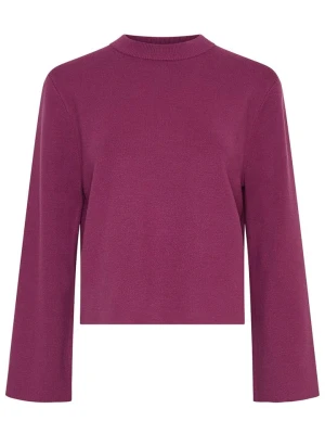 MOSS COPENHAGEN Sweter "Ginnette" w kolorze fioletowym rozmiar: XS/S