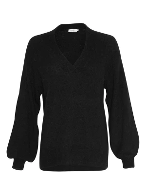 MOSS COPENHAGEN Sweter "Irmina Alpaca" w kolorze czarnym rozmiar: S/M