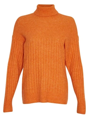 MOSS COPENHAGEN Sweter "Lamaia Hope" w kolorze pomarańczowym rozmiar: M/L