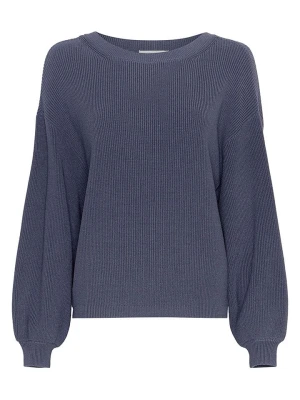 MOSS COPENHAGEN Sweter "Silda Rachelle" w kolorze granatowym rozmiar: XS / S