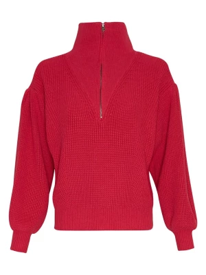 MOSS COPENHAGEN Sweter "Sitara" w kolorze różowym rozmiar: S/M