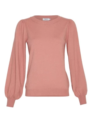MOSS COPENHAGEN Sweter "Tamana Rachelle" w kolorze jasnoróżowym rozmiar: M/L