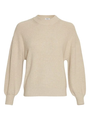 MOSS COPENHAGEN Sweter w kolorze beżowym rozmiar: M / L
