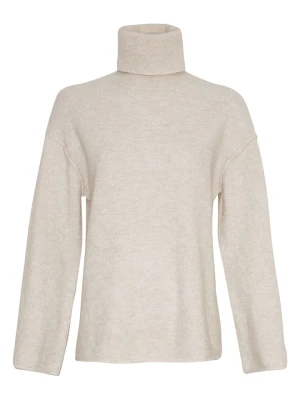 MOSS COPENHAGEN Sweter w kolorze beżowym rozmiar: S/M