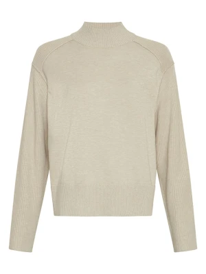 MOSS COPENHAGEN Sweter w kolorze beżowym rozmiar: S / M