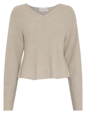 MOSS COPENHAGEN Sweter w kolorze beżowym rozmiar: XS / S