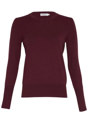 MOSS COPENHAGEN Sweter w kolorze bordowym rozmiar: S/M