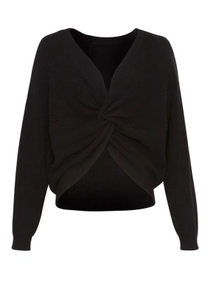 MOSS COPENHAGEN Sweter w kolorze czarnym rozmiar: M/L