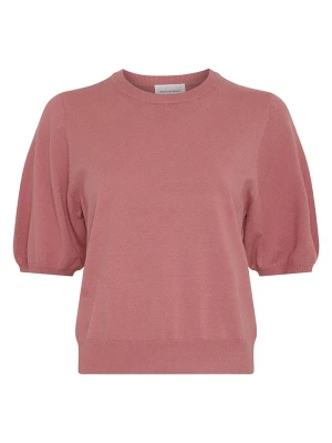 MOSS COPENHAGEN Sweter w kolorze jasnoróżowym rozmiar: M / L