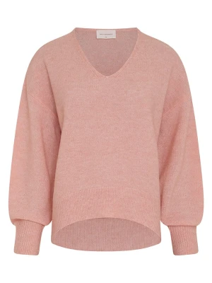 MOSS COPENHAGEN Sweter w kolorze jasnoróżowym rozmiar: S / M