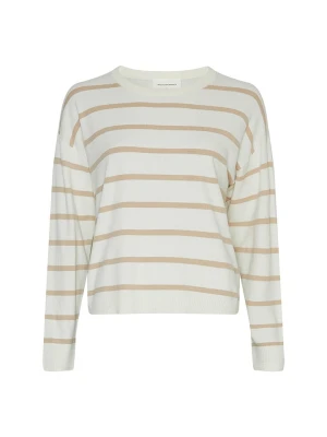 MOSS COPENHAGEN Sweter w kolorze kremowym rozmiar: L/XL