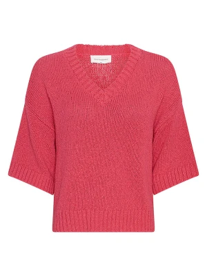 MOSS COPENHAGEN Sweter w kolorze różowym rozmiar: XS / S