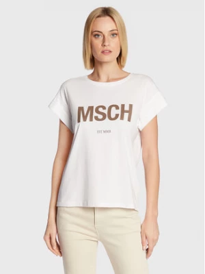 Moss Copenhagen T-Shirt Alva 16708 Biały Boxy Fit