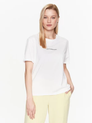 Moss Copenhagen T-Shirt Terina 17595 Biały Regular Fit