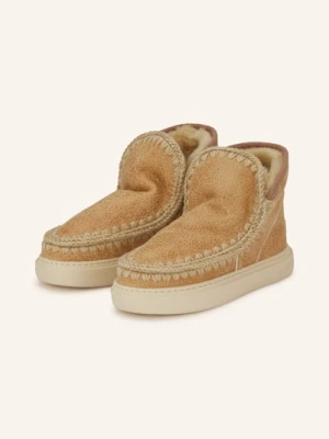 Mou Botki Eskimo Sneaker Bold Speacial Leather beige
