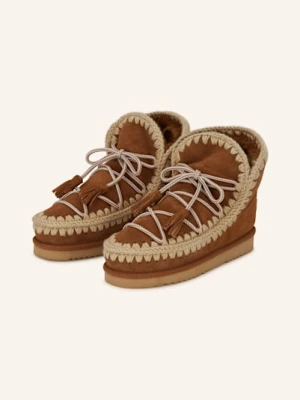 Mou Botki Scoubidoo Lace braun