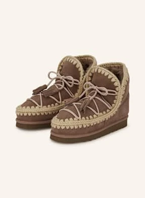 Mou Botki Scoubidoo Lace grau