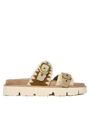 Mou Klapki MU.SW461023A Beżowy