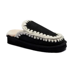 MOU Obuwie domowe ESKIMO | z dodatkiem wełny | zamsz