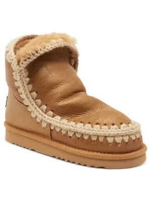 MOU Śniegowce | skóra | shearling