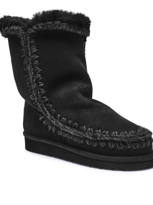MOU Śniegowce Eskimo 24 | shearling | zamsz