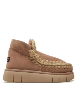 Mou Śniegowce Eskimo Bounce Sneaker FW531009A Beżowy