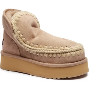 MOU Śniegowce Mini Eskimo Platform | wełna | zamsz