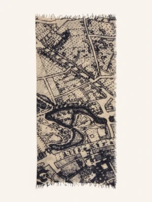 Mouleta Szal Z Kaszmiru beige