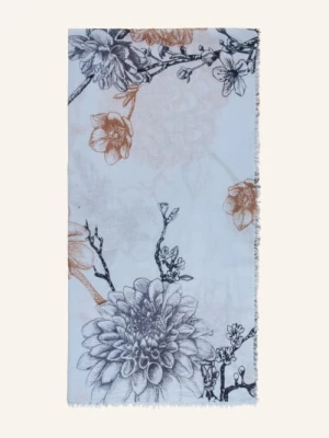 Mouleta Szalik Z Kaszmiru blau